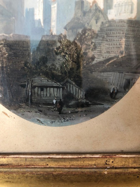 Eugène Ciceri (1813-1890)  Watercolour Signed-photo-2