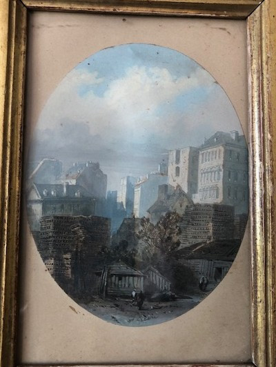 Eugène Ciceri (1813-1890)  Watercolour Signed-photo-3