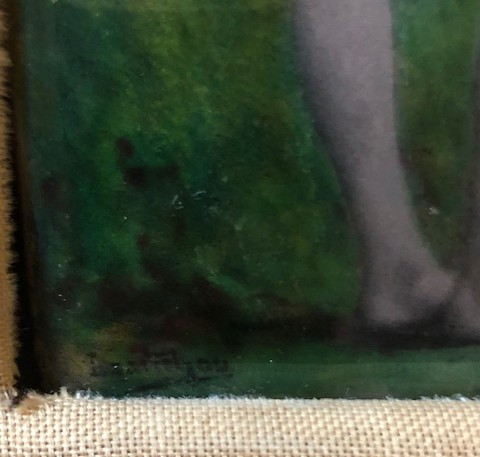 Jean-baptiste Issanchou (1875-1960) Enamel Limoges-photo-4