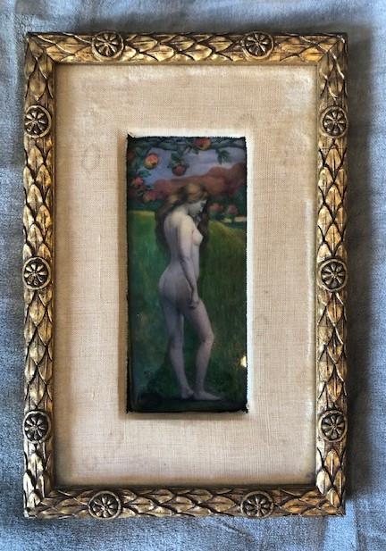 Jean-baptiste Issanchou (1875-1960) Enamel Limoges