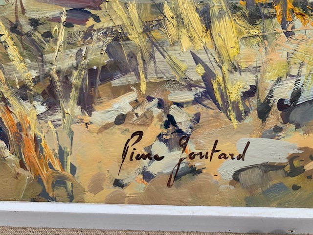 Pierre Gontard, paysage provençal-photo-2