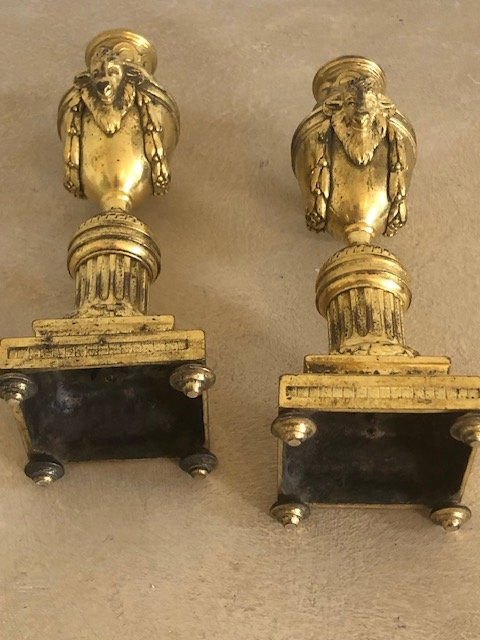 Paire de cassolettes/bougeoirs style Louis XVI fin -photo-5