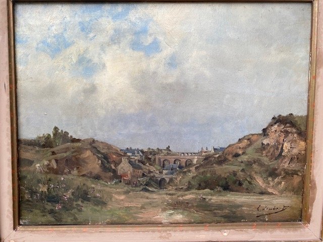 Paysage des côtes d'Armor, Léon Joubert-photo-3