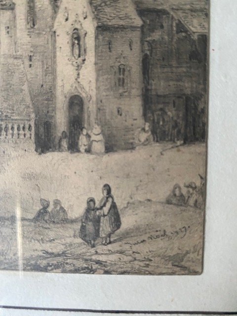 Jules Noel , vue d'église  animée-photo-2