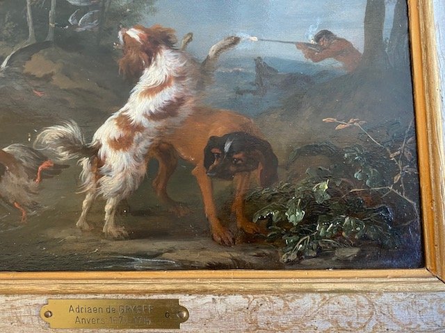 Oil On Panel By Adriaen De Gryef -photo-3