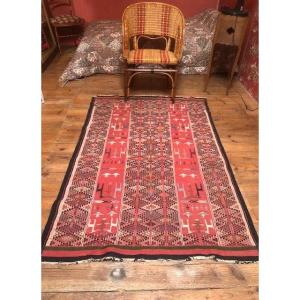 Ancien Kilim/Tapis Verneh Caucasien, Vers 1930