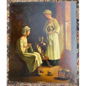 Albert Sorkau, Interior Scene