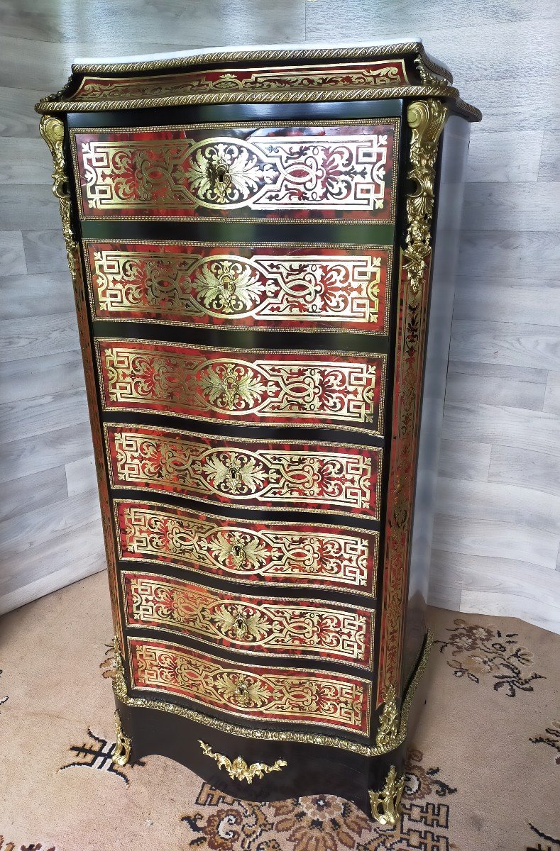 Weekly Secretary In Boulle Marquetry