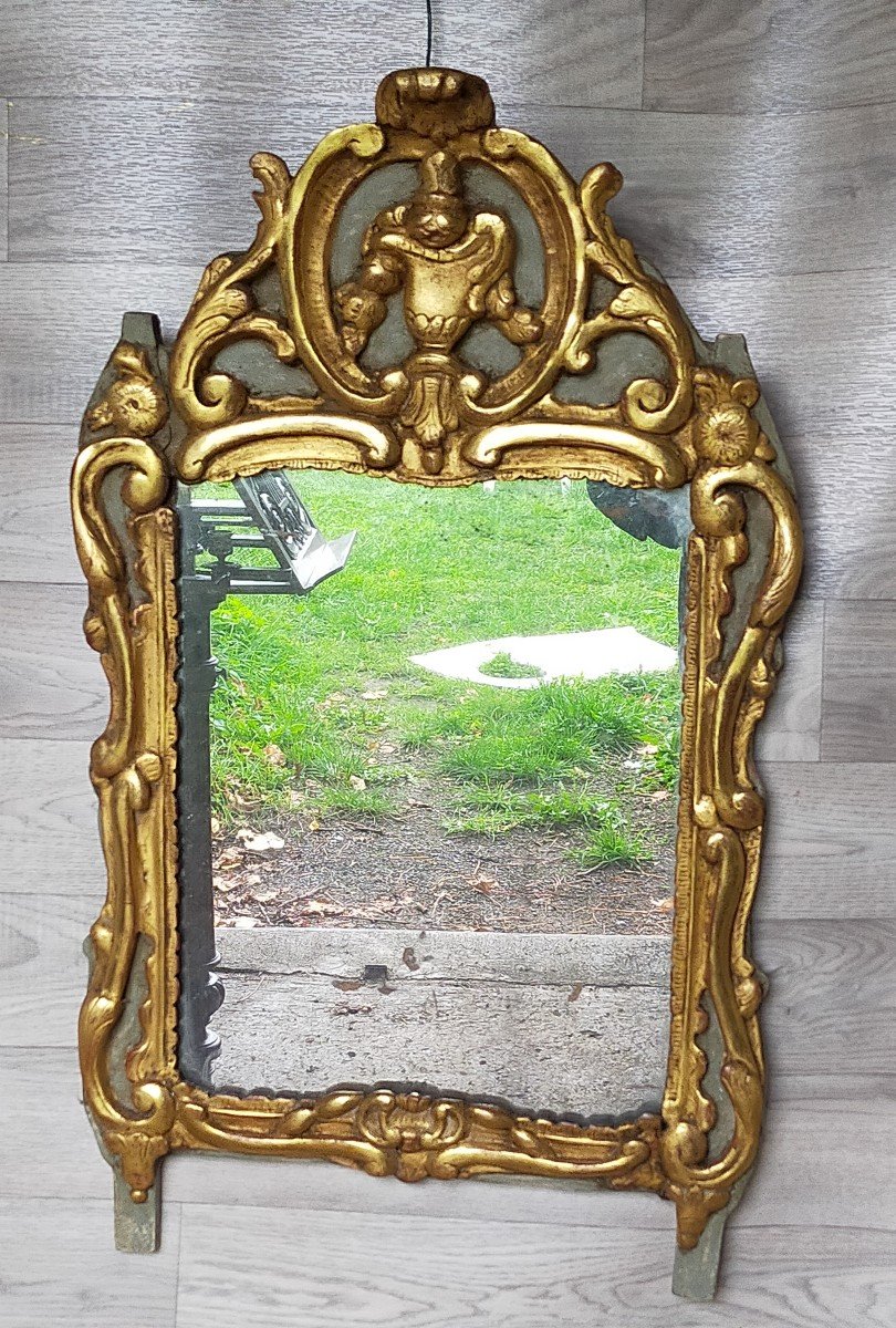 Small 18th Century Mirror