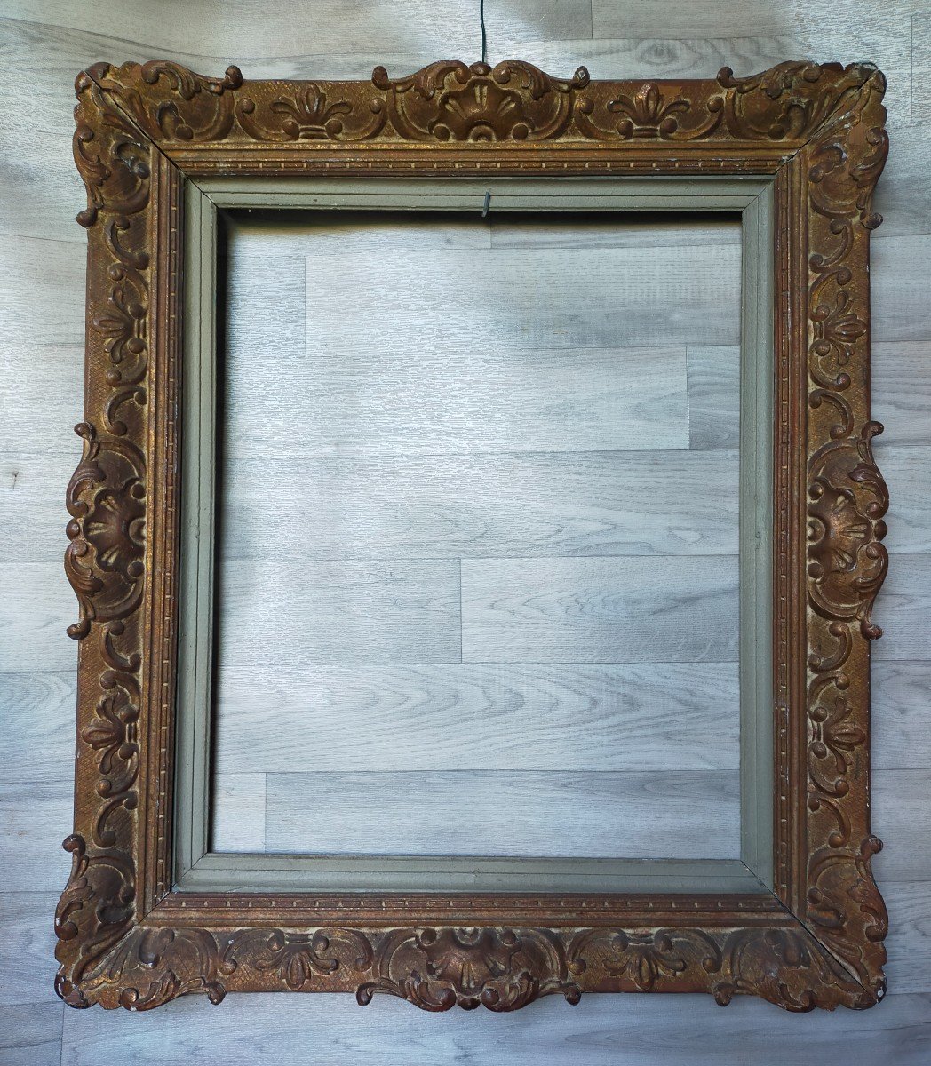 Louis XIV Style Frame 12f For Painting 62 Cm X 51 Cm