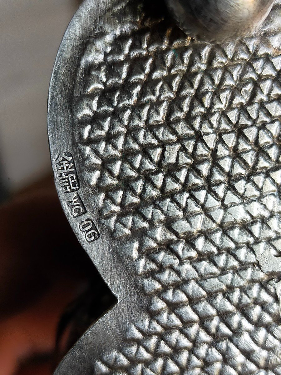 Saliere Poivriere Argent Asiatique -photo-2
