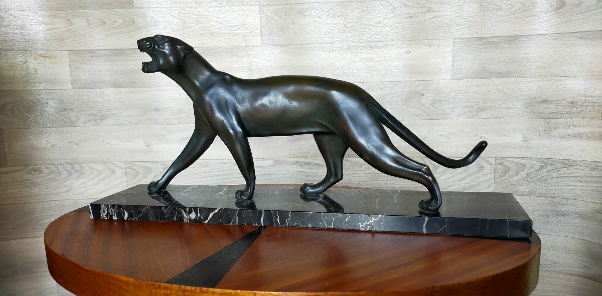 Panther Bronze Art Deco Maurice Font