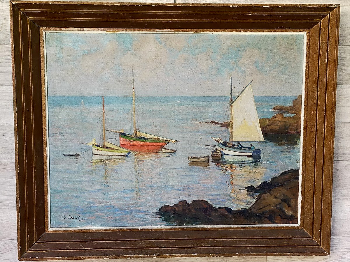 Henri Eugène Callot Iles d'Yeu  (, La Rochelle, Brittany)-photo-1