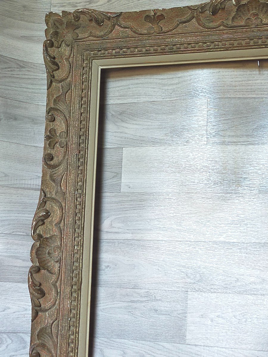 Large Montparnasse 25f Frame For Painting 82 Cm X 65.5 Cm-photo-4