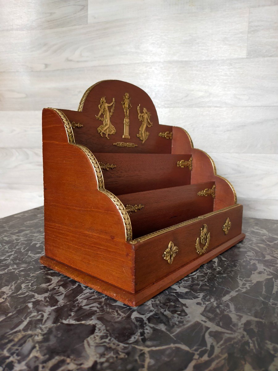 Range Courrier De Bureau D&eacute;cor A l&#039;Antique Empire -photo-4