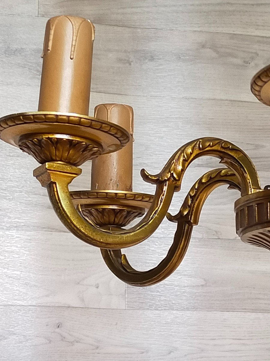 Louis Svi Style Bronze Chandelier -photo-3
