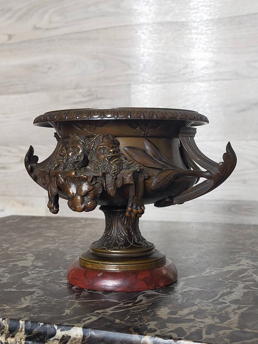 Coupe En Bronze Barbedienne -photo-4