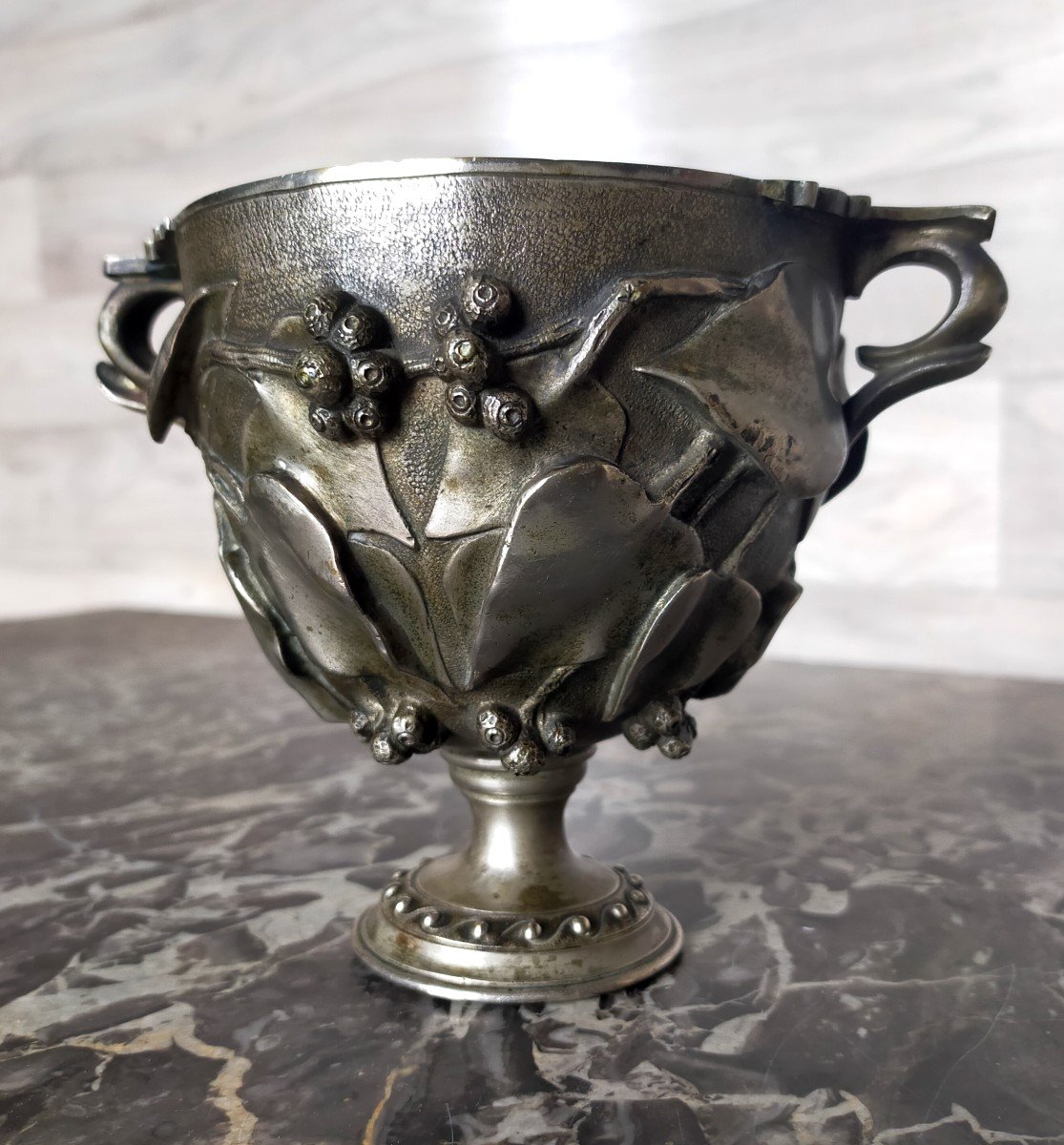Coupe En Bronze Art Nouveau Barbedienne 