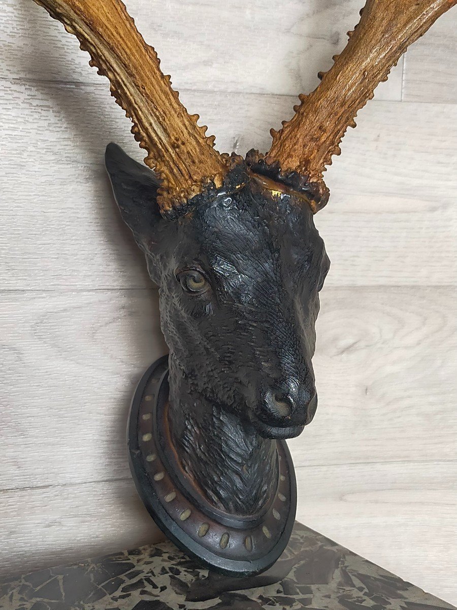 Bronze Deer Head (hunting, Trophy) -photo-4