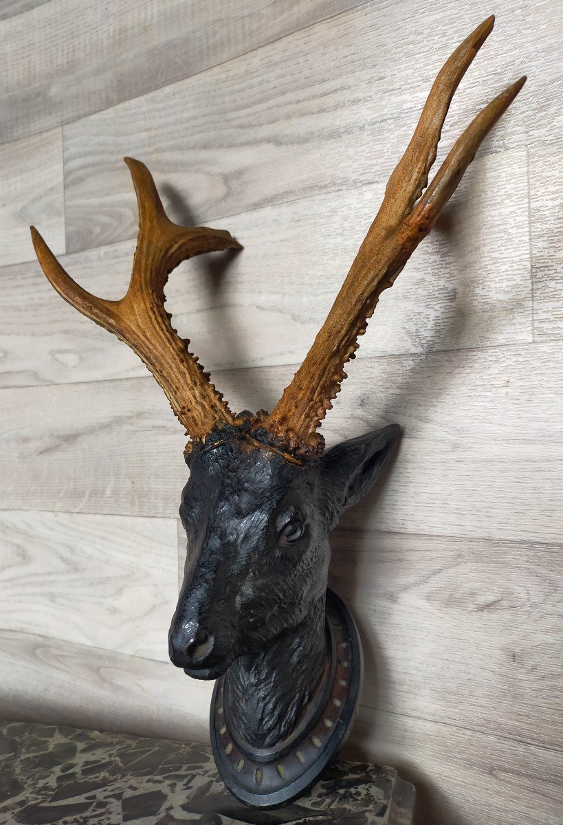 Bronze Deer Head (hunting, Trophy) 
