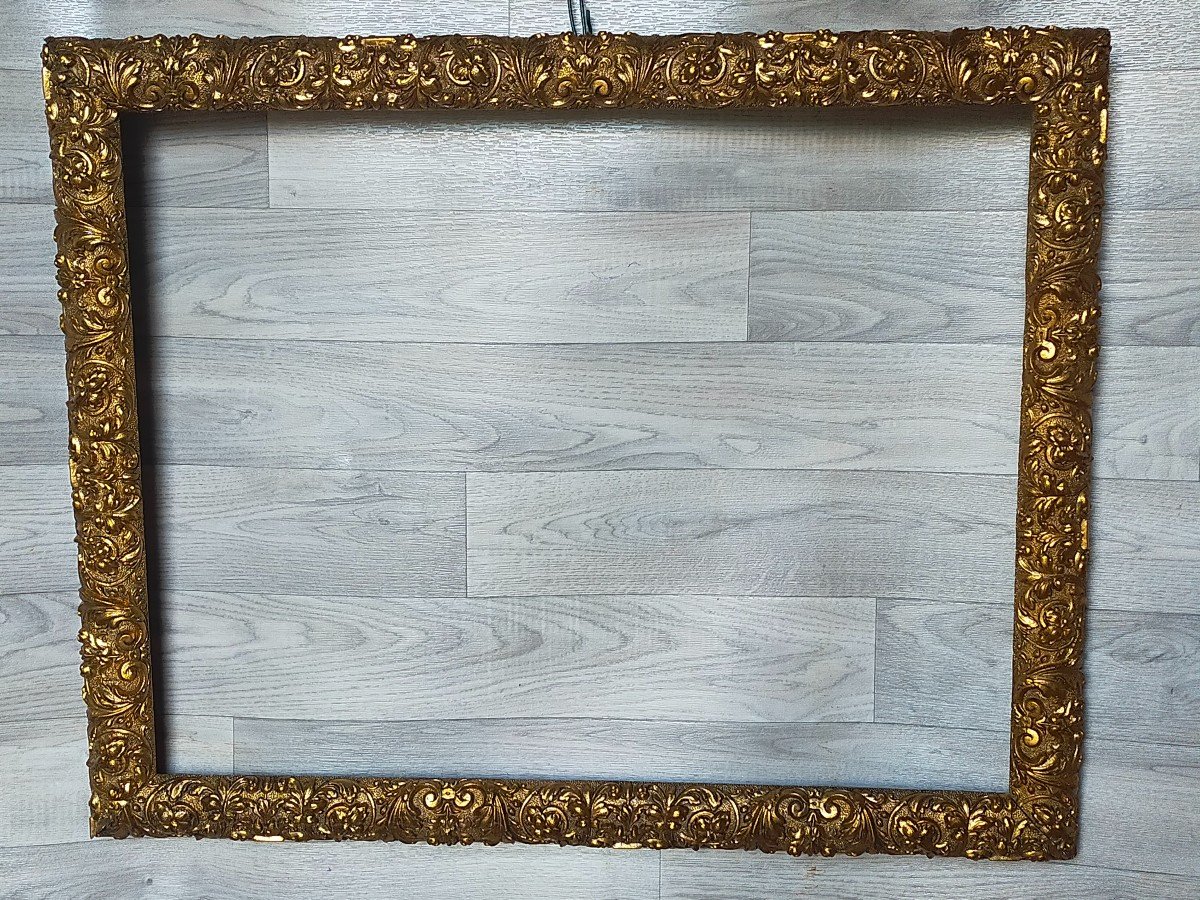 Foliated Frame For Paintings 68.5cm X 54 Cm -photo-4