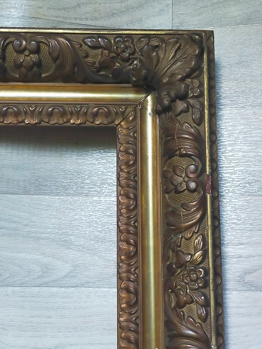 Grand Cadre Napol&eacute;on III Feuillure 46.5cm X 64 Cm  15m
