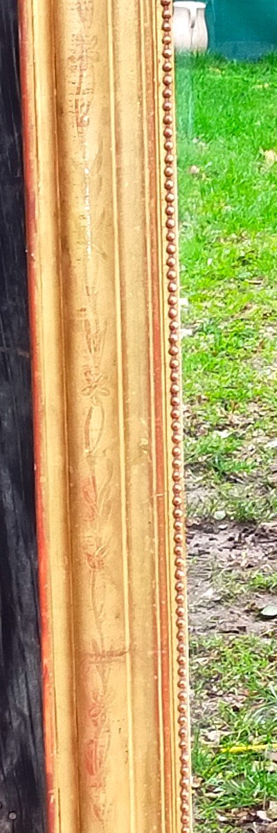 Louis Philippe Gold Gilding Mirror 140cm X101cm-photo-2