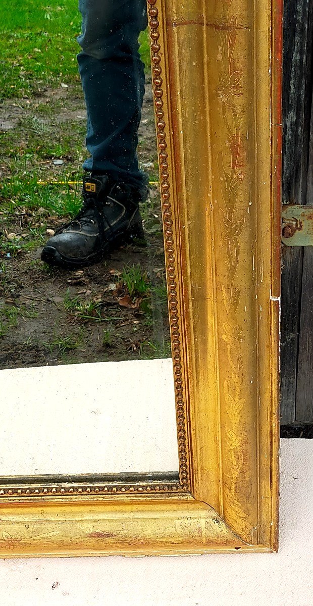 Louis Philippe Gold Gilding Mirror 140cm X101cm-photo-3