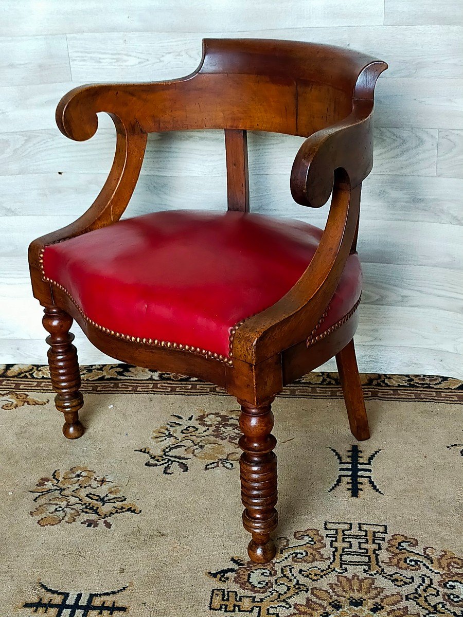 Louis Philippe Office Armchair 