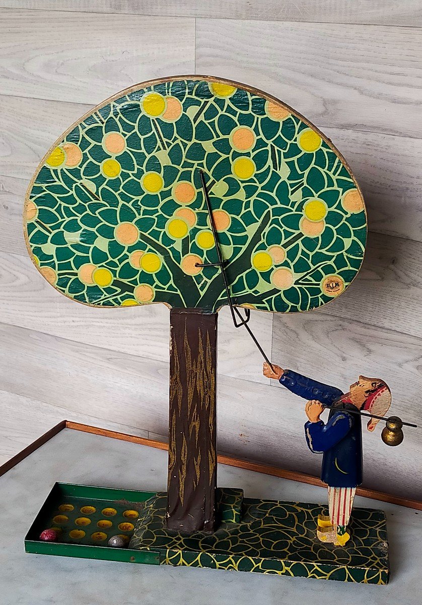 Jeux De La Pomme En Bois Et Tole 