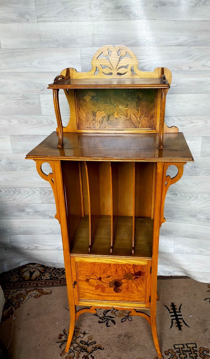 Small Art Nouveau Furniture School By Nancy Majorelle, Gallé....-photo-1