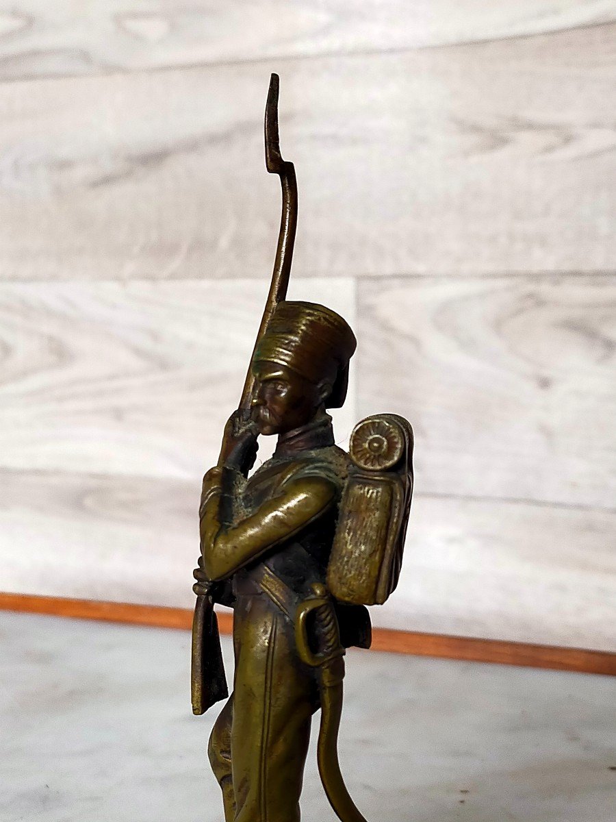 Bronze De Soldat 19&egrave;me -photo-3