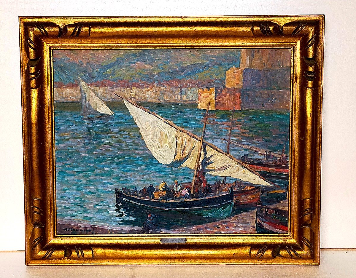 Adrien Hamon 1875-1963 Collioure 