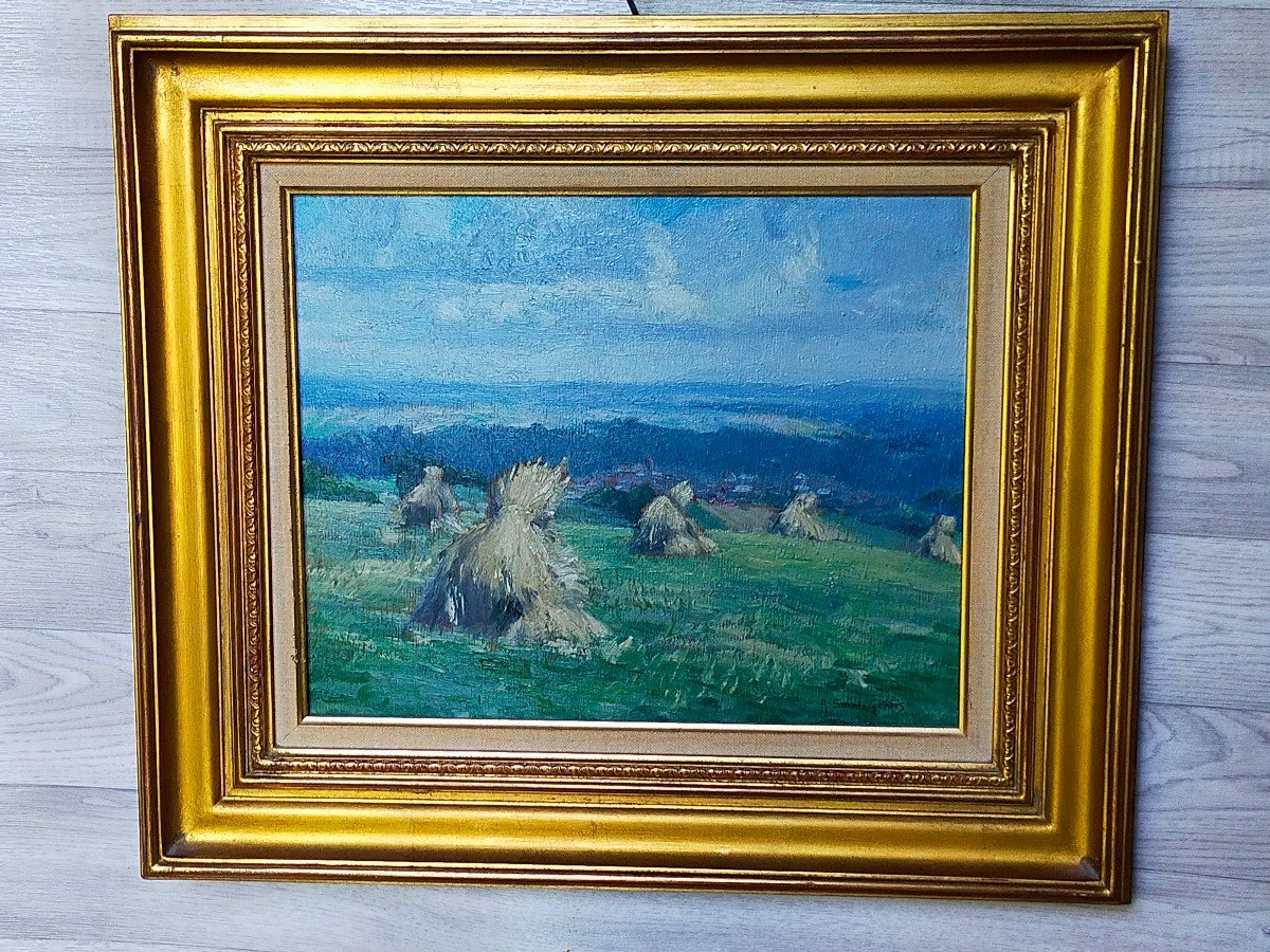 Les Blés A Cavillon Vallée De l'Oise  Saint Genies