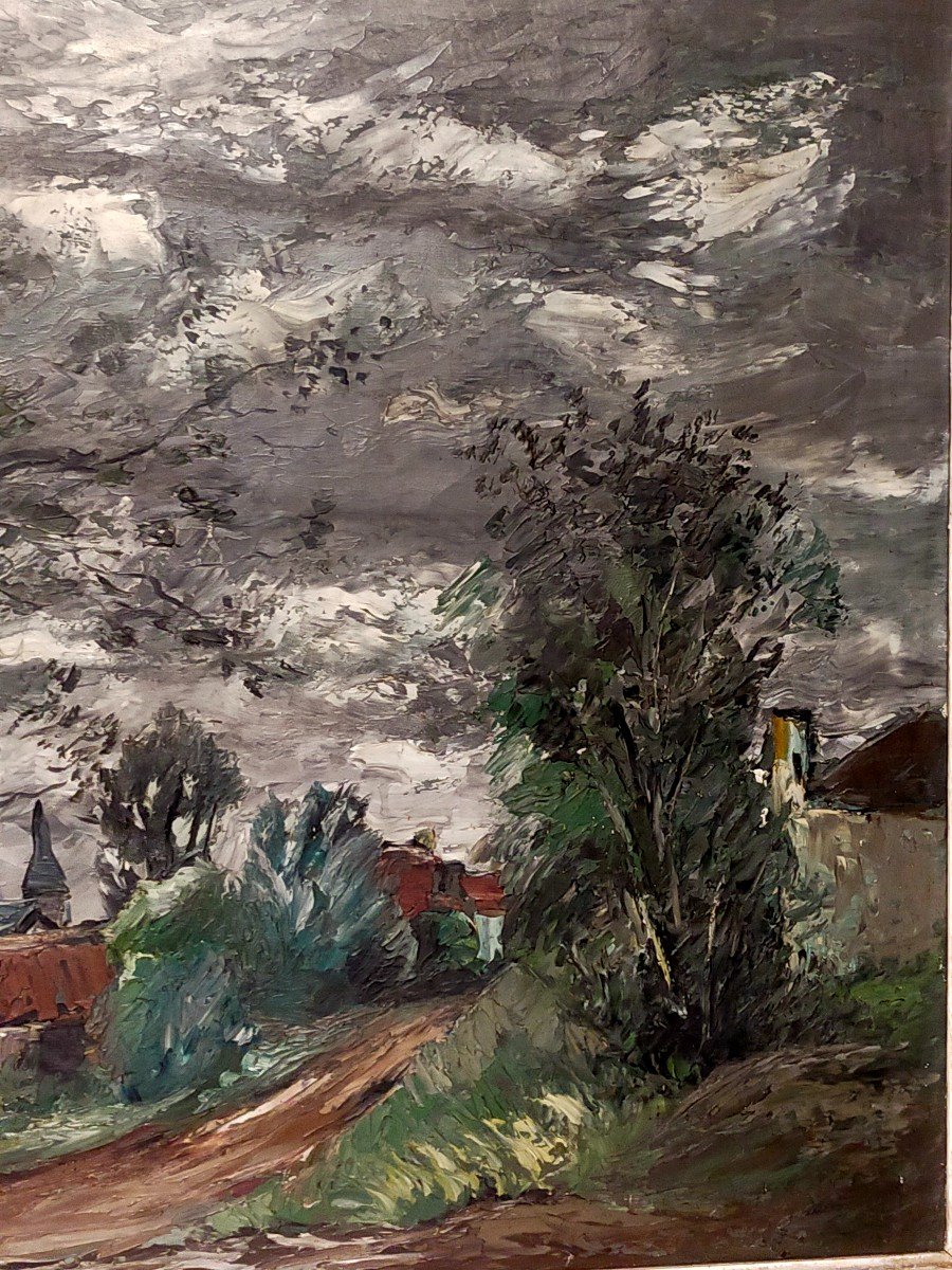 Anders Osterlind School Of Crozant Landscape Of Normandy Radon Orne -photo-3