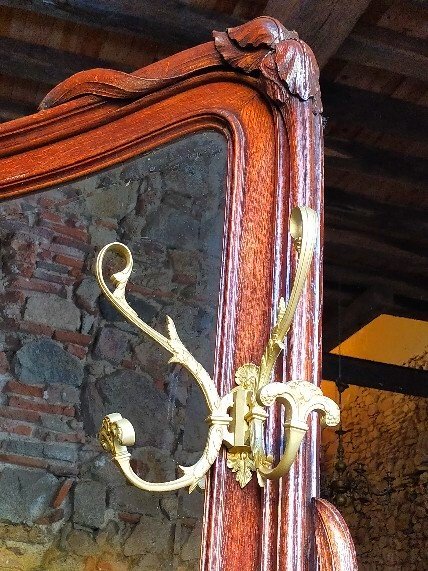 Large Art Nouveau Coat Rack Nancy School Majorelle Gallé ...-photo-3