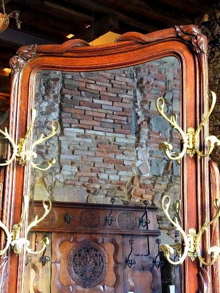 Large Art Nouveau Coat Rack Nancy School Majorelle Gallé ...-photo-4