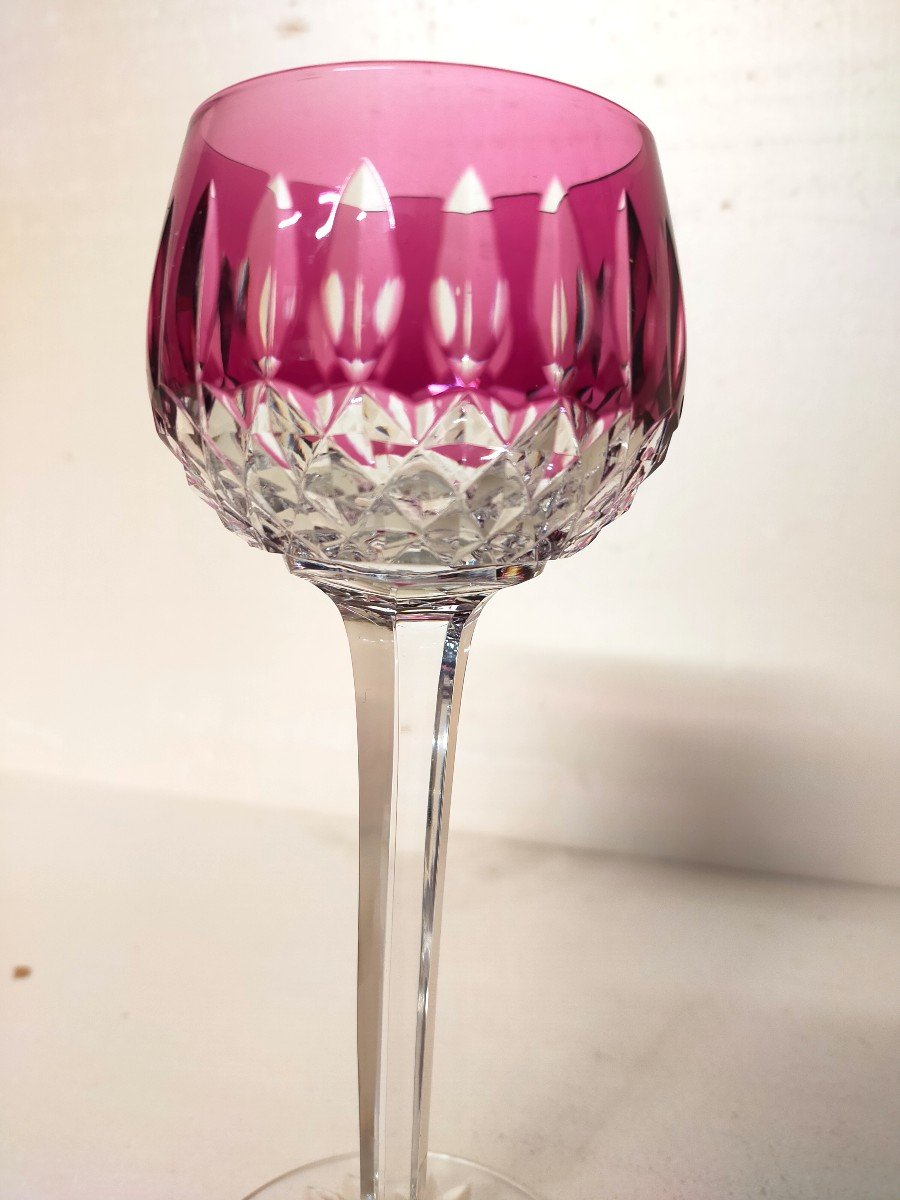 Verre A Vin Du Rhin En Cristal De Saint Louis -photo-3