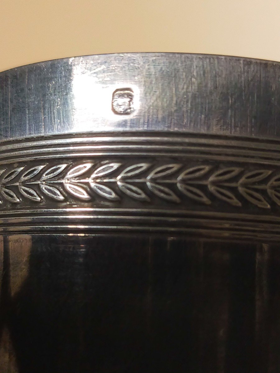 Timbale Argent Massif Minerve-photo-3