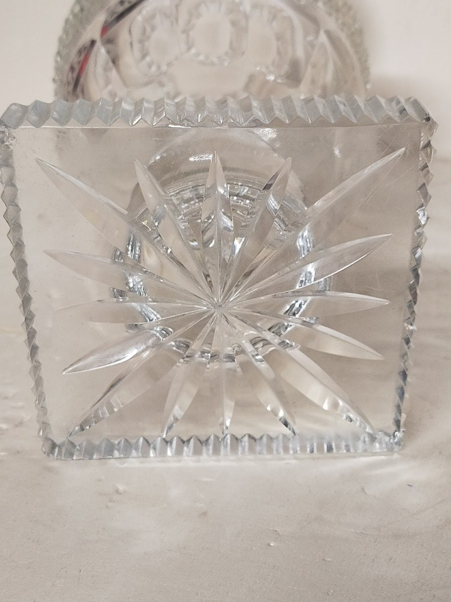 Large Saint Louis Crystal Vase -photo-3