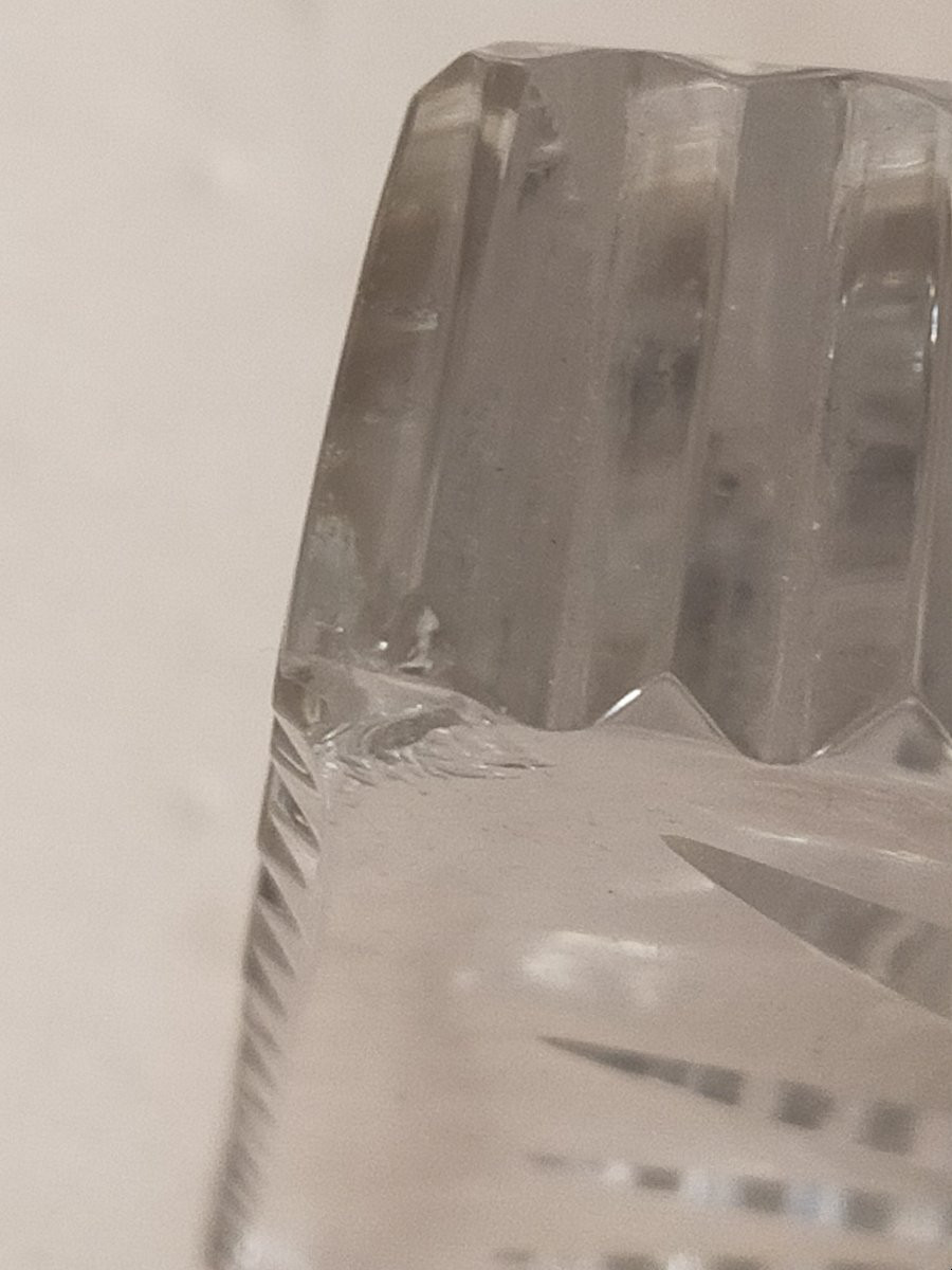 Large Saint Louis Crystal Vase -photo-4