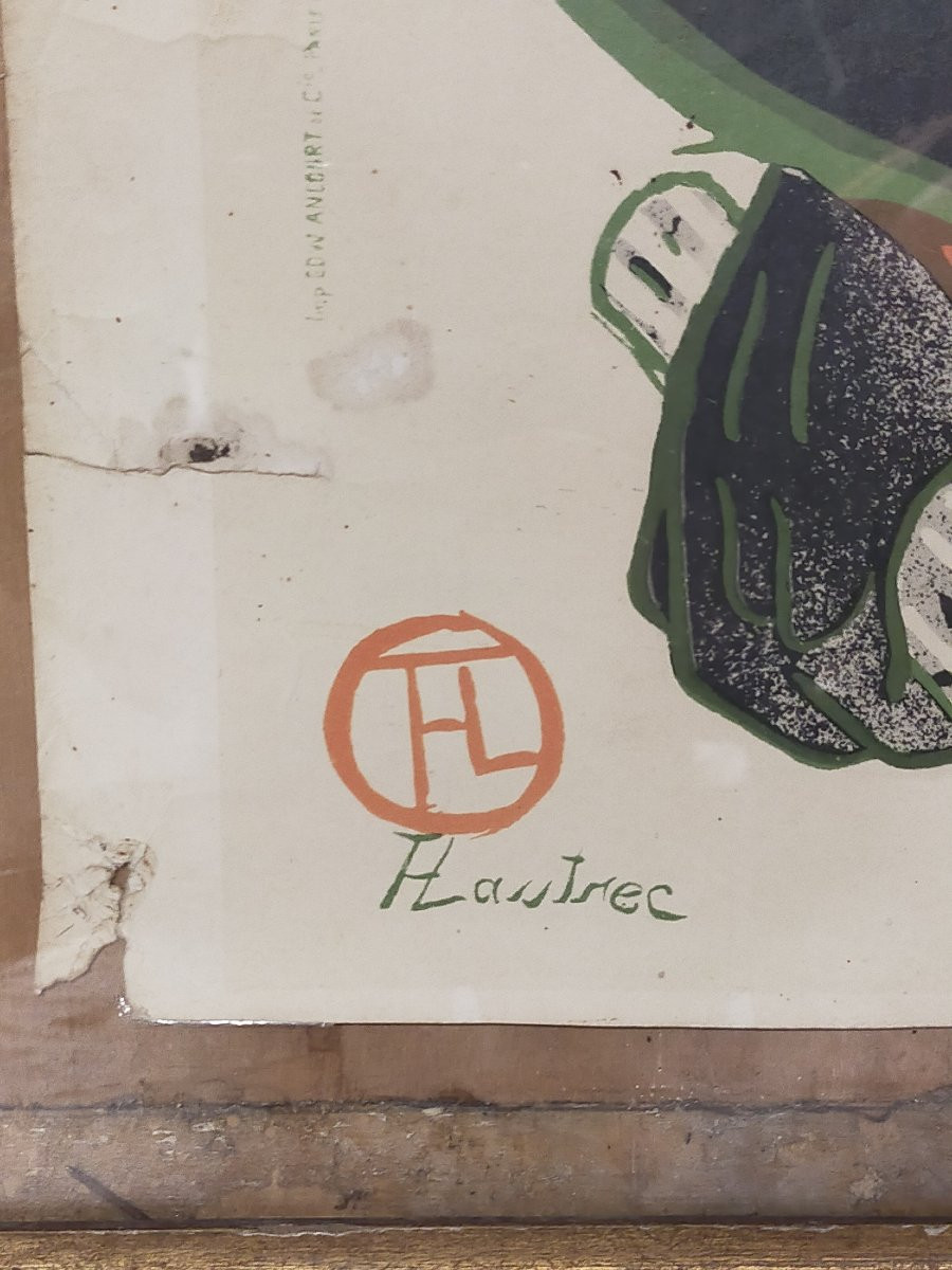 Henri De Toulouse-lautrec (1864-1901) Poster Aristide Bruant Edouard Ancourt 1983-photo-3