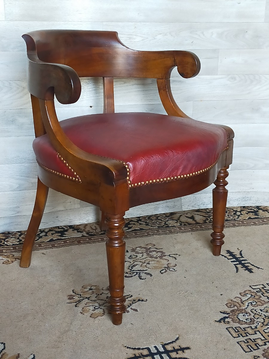 Fauteuil De Bureau En Noyer