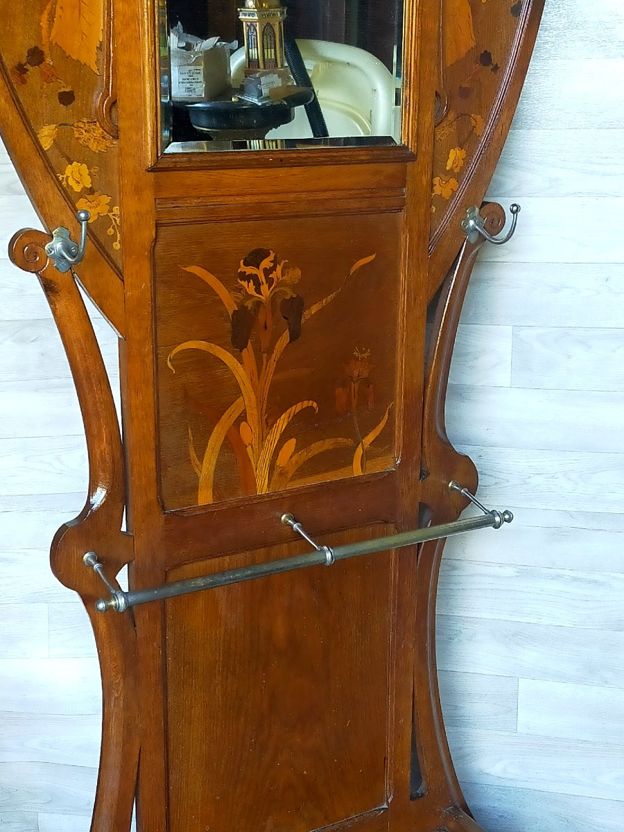 Art Nouveau Cloakroom, Nancy School (majorelle Gallé Guimard Gauthier)-photo-3