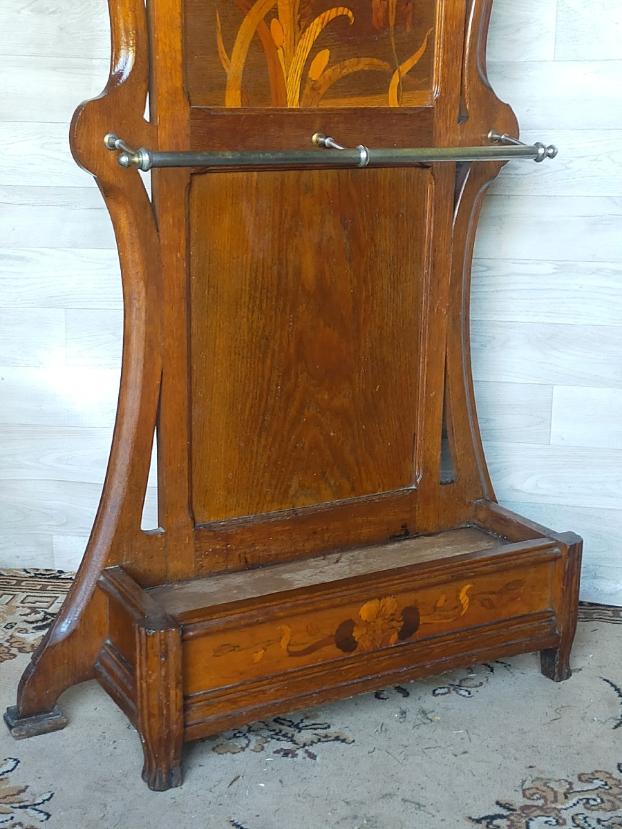 Art Nouveau Cloakroom, Nancy School (majorelle Gallé Guimard Gauthier)-photo-4