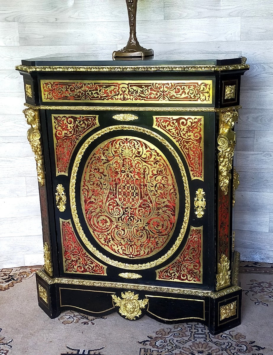 Napoleon III Boulle Marquetry Sideboard
