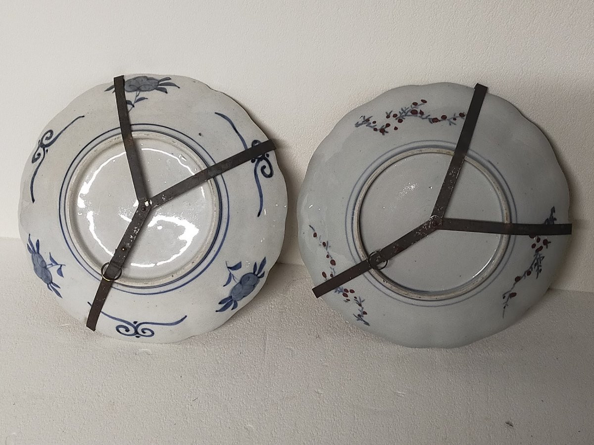 paire d&#039;assiettes plats  imari japon -photo-4