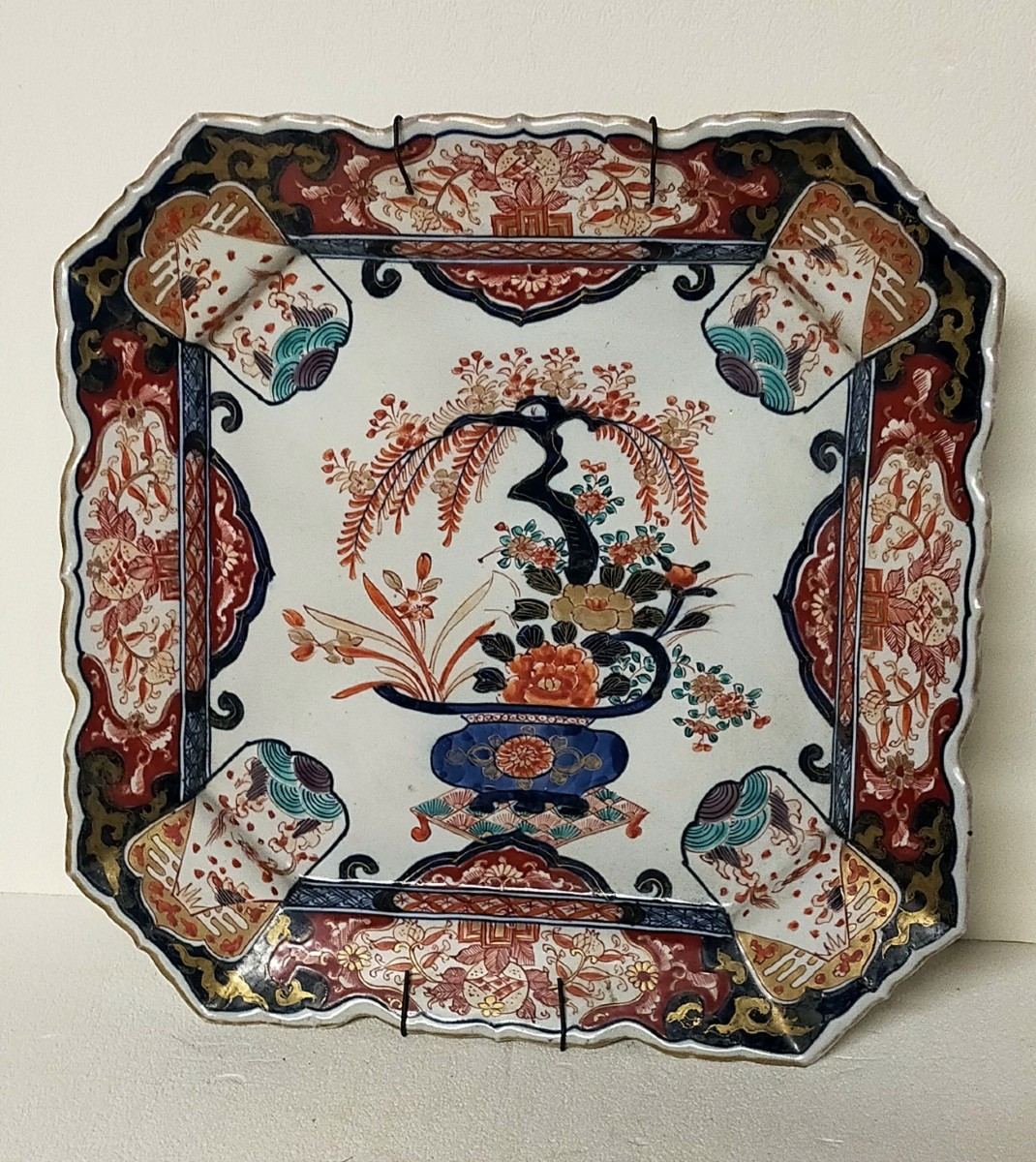 Grand plat imari japon xixème