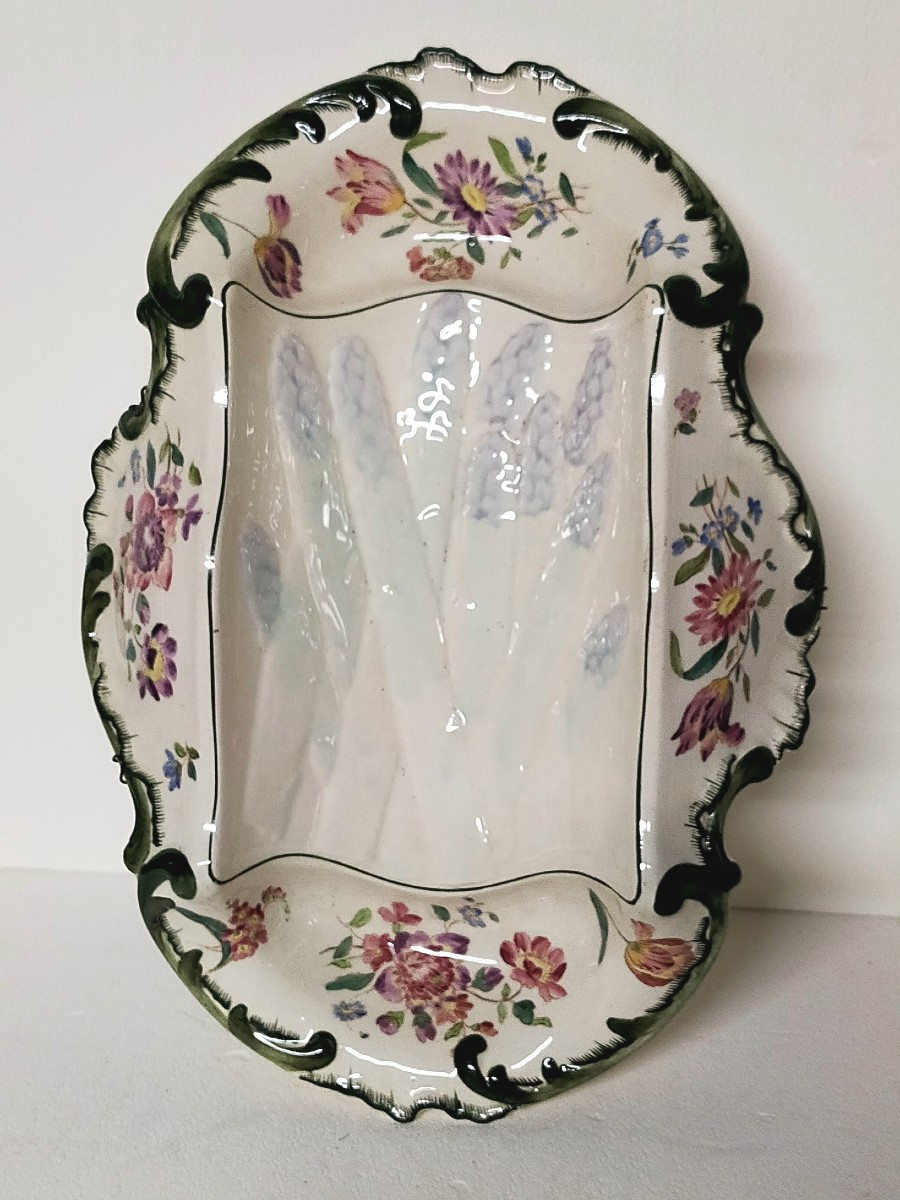 Longchamp Earthenware Asparagus Dish 