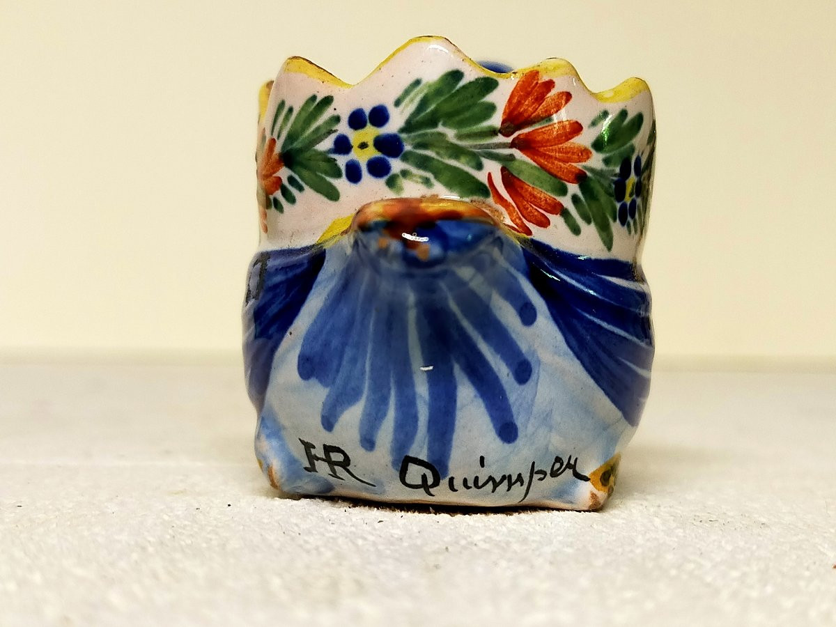 coquetier en faience de quimper-photo-2